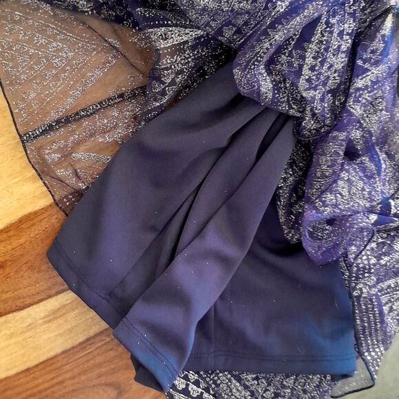 Jump Apparel, Glittered design open back Gown - Picture 7 of 16